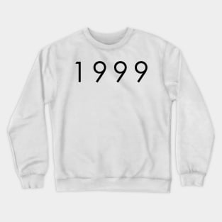 Simple Black/Dark 1999 Crewneck Sweatshirt